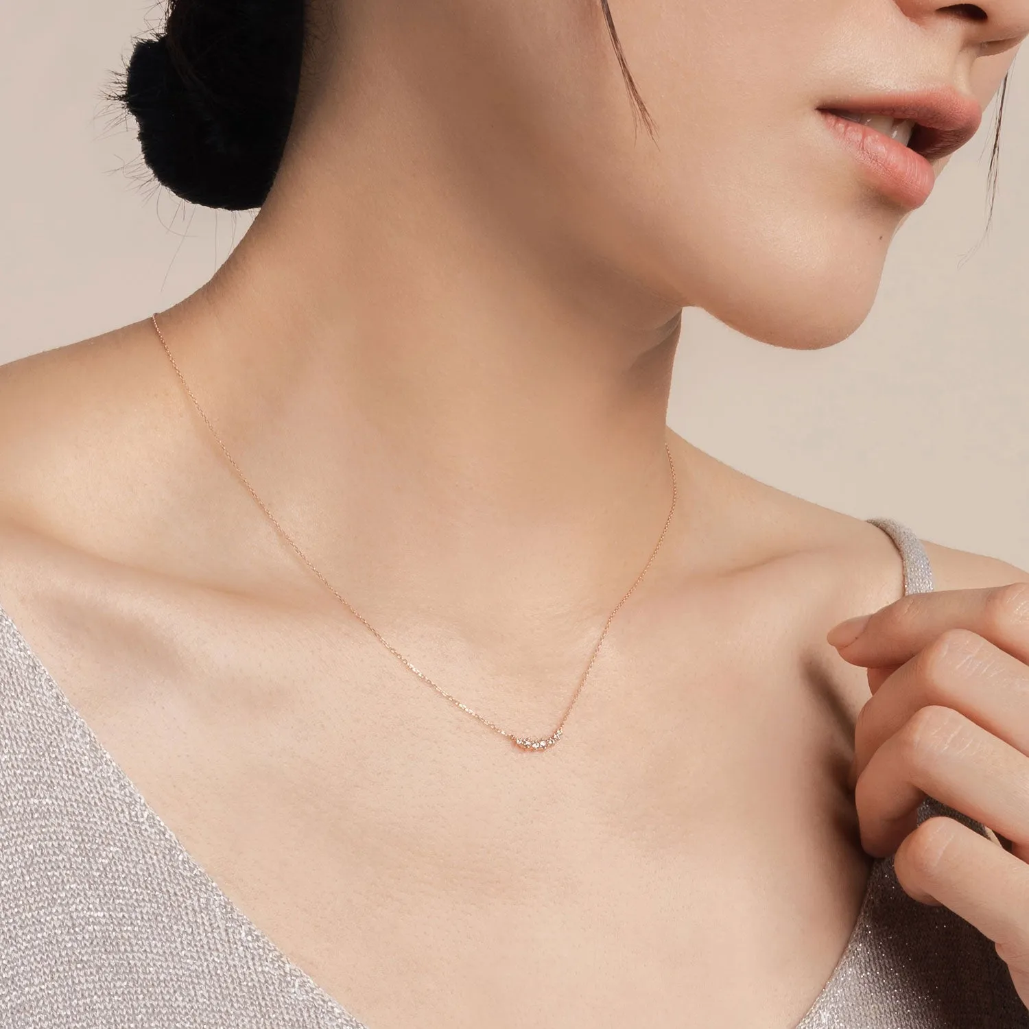 14k Rose Gold Marceline Necklace