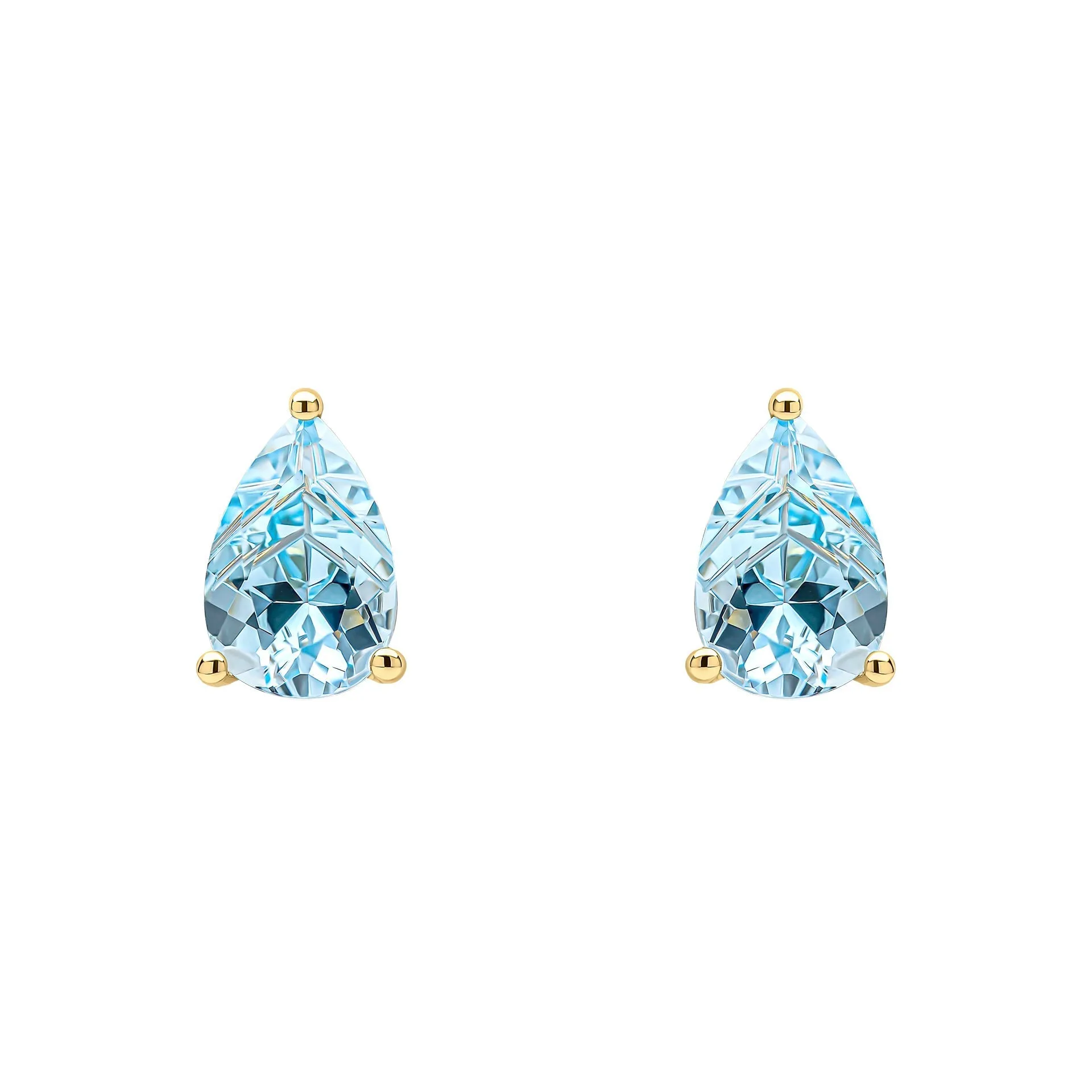 9ct Gold Topaz Earrings GE2486T