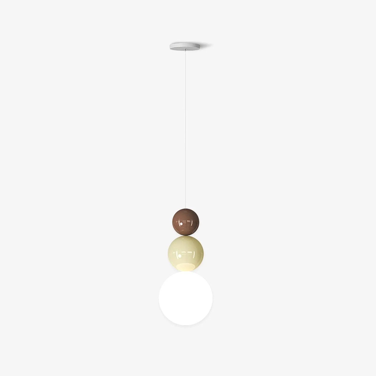 Acrylic Three Ball Pendant Lamp