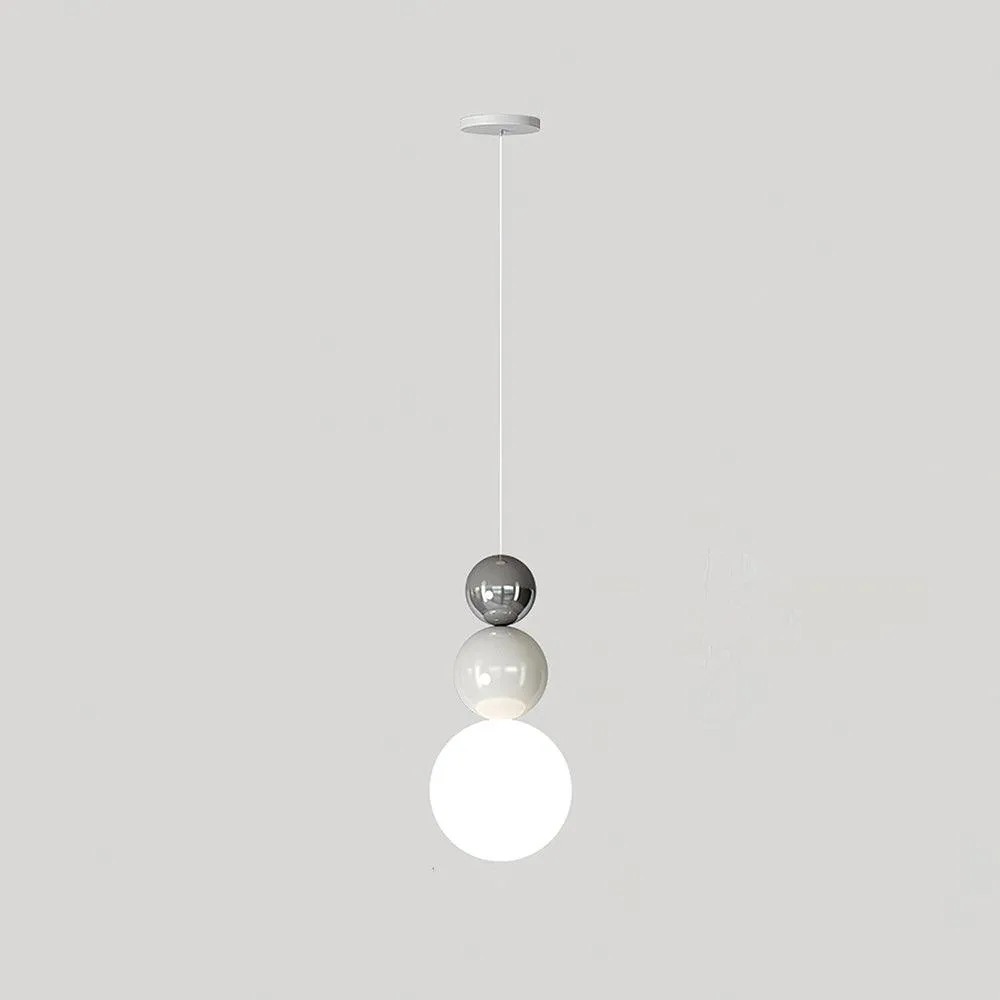 Acrylic Three Ball Pendant Lamp