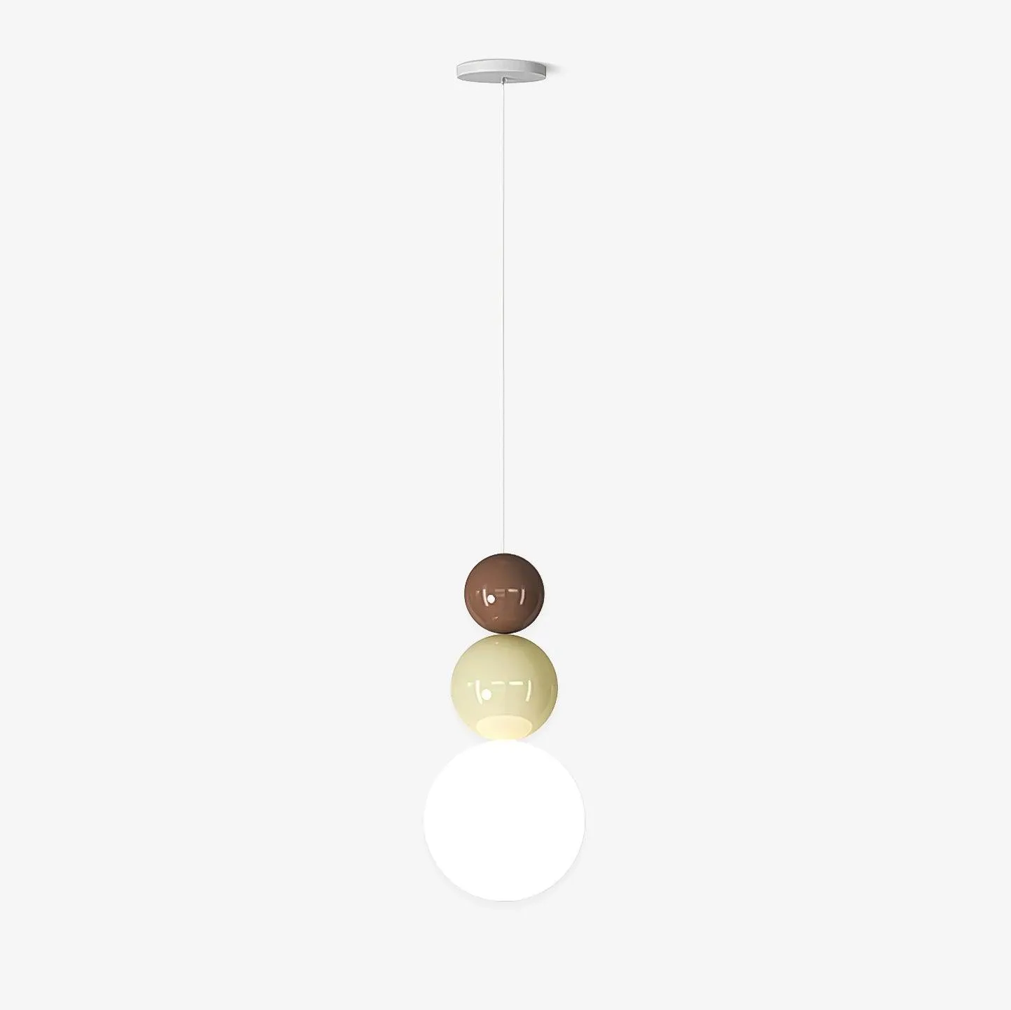 Acrylic Three Ball Pendant Lamp