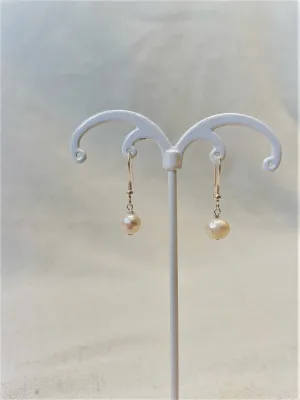 Alice Rose Jewellery - Drop 1 Pearl Earrings