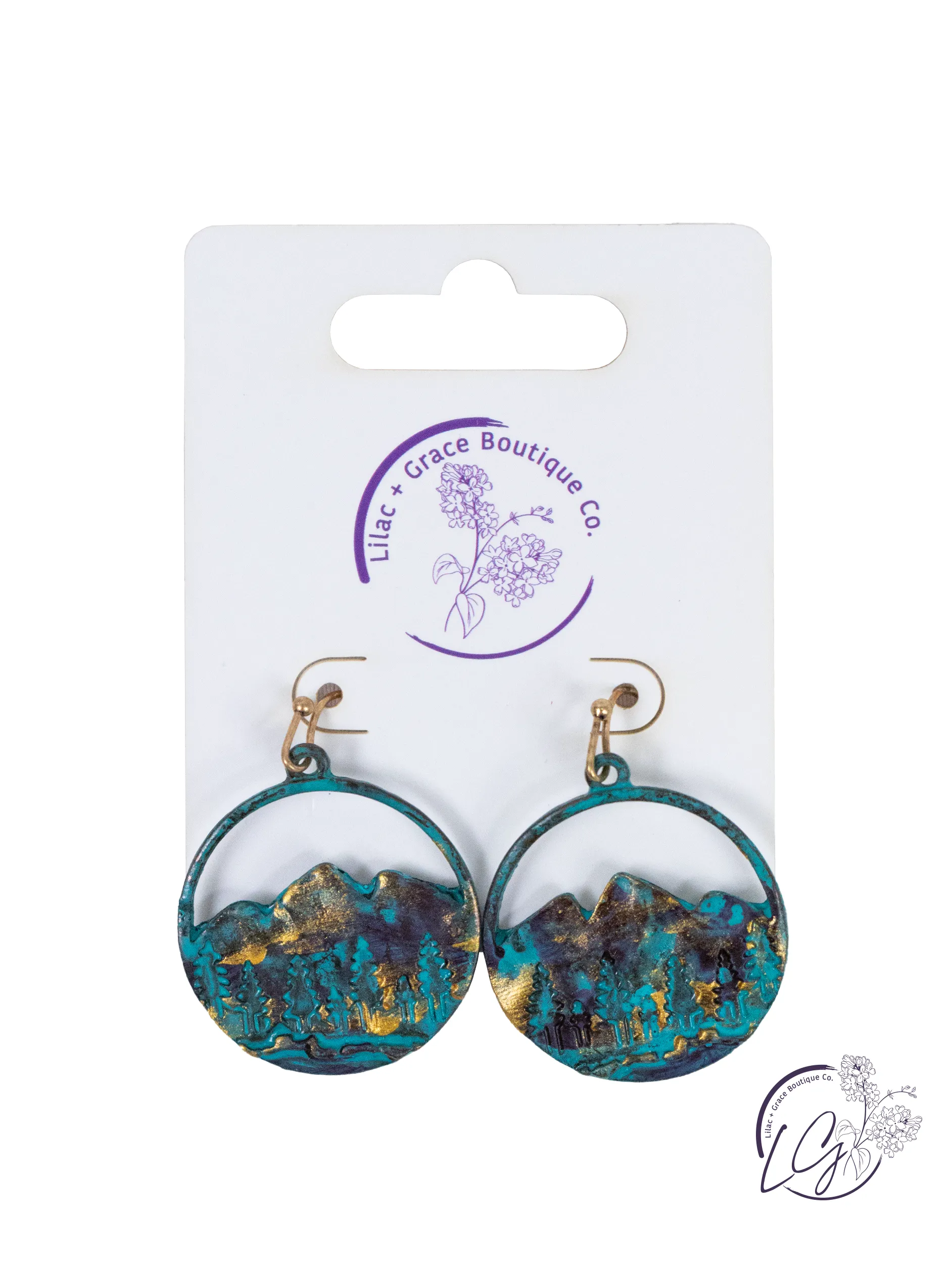 Alpine Adventure Hoop Earrings