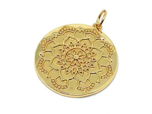 Beautiful Flower Mandala Pendant