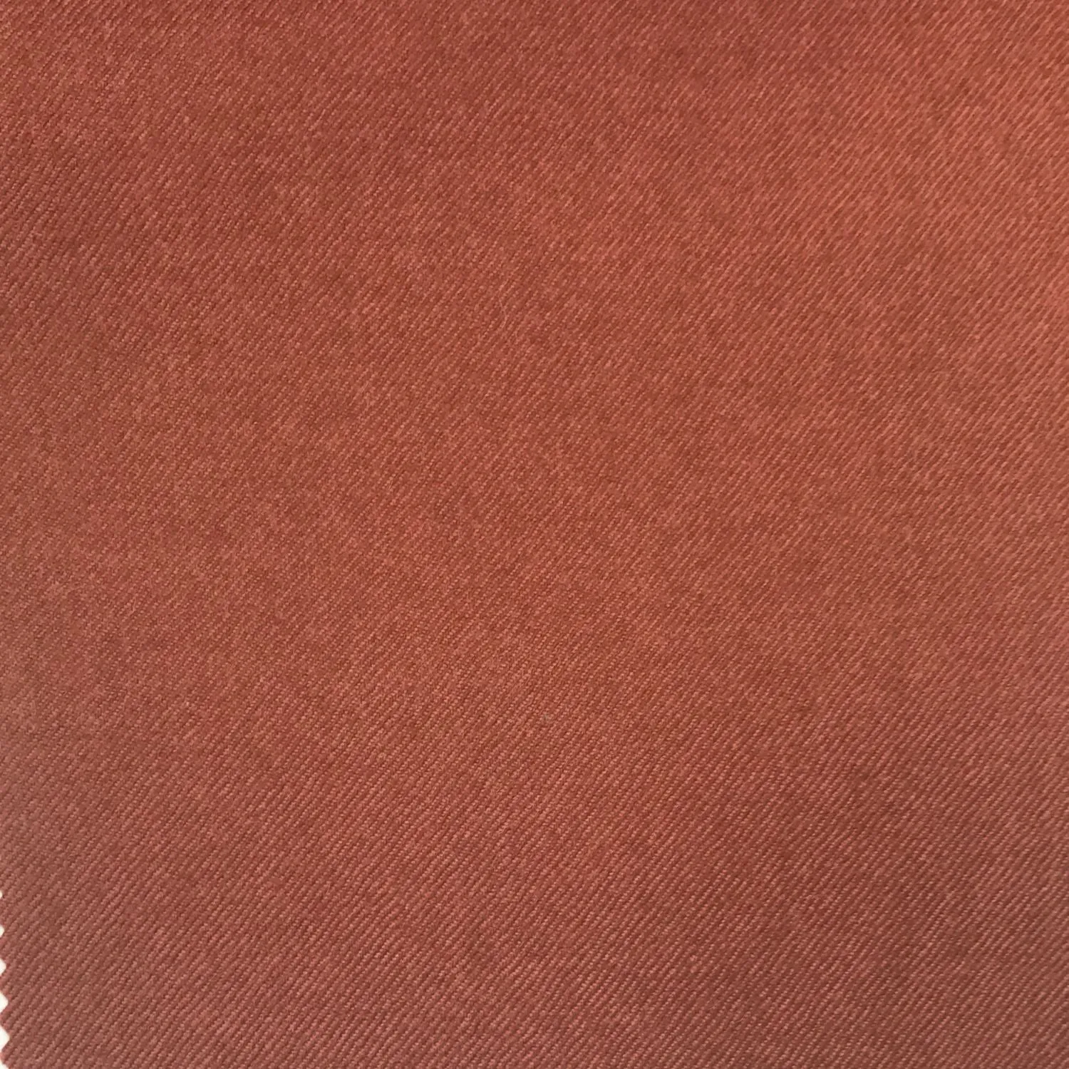 Brick Red Plain Twill Flannel Suiting