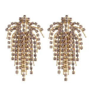 Cecile Light Amethyst Earrings