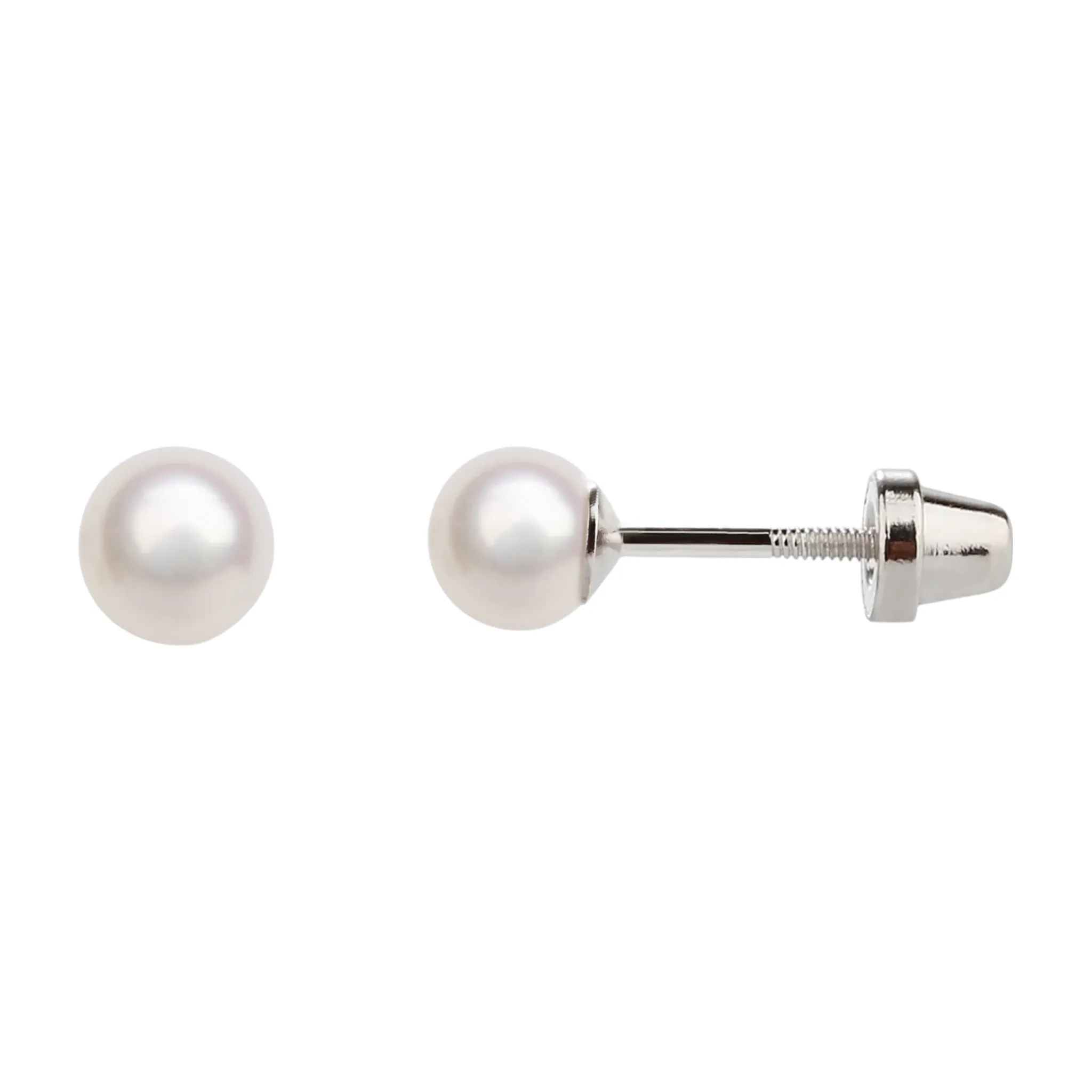 Cherished Moments Sterling Silver White Freshwater Pearl