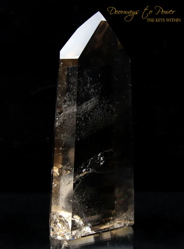 Citrine Temple Heart Dow Quartz Crystal Point