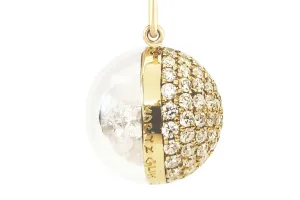 Diamond Sphere Necklace