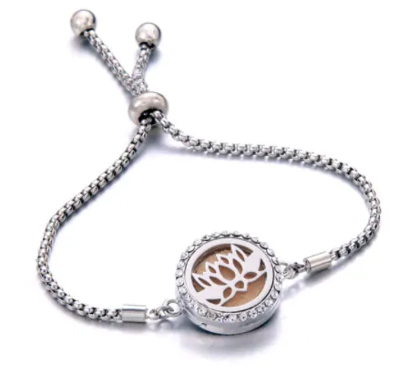 Essential Oil  Diffuser Perfume Locket Bracelet (sold by the piece or dozen)