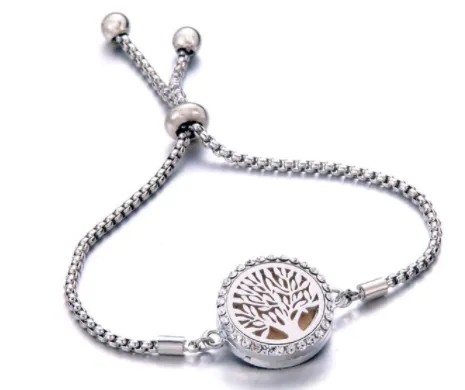 Essential Oil  Diffuser Perfume Locket Bracelet (sold by the piece or dozen)