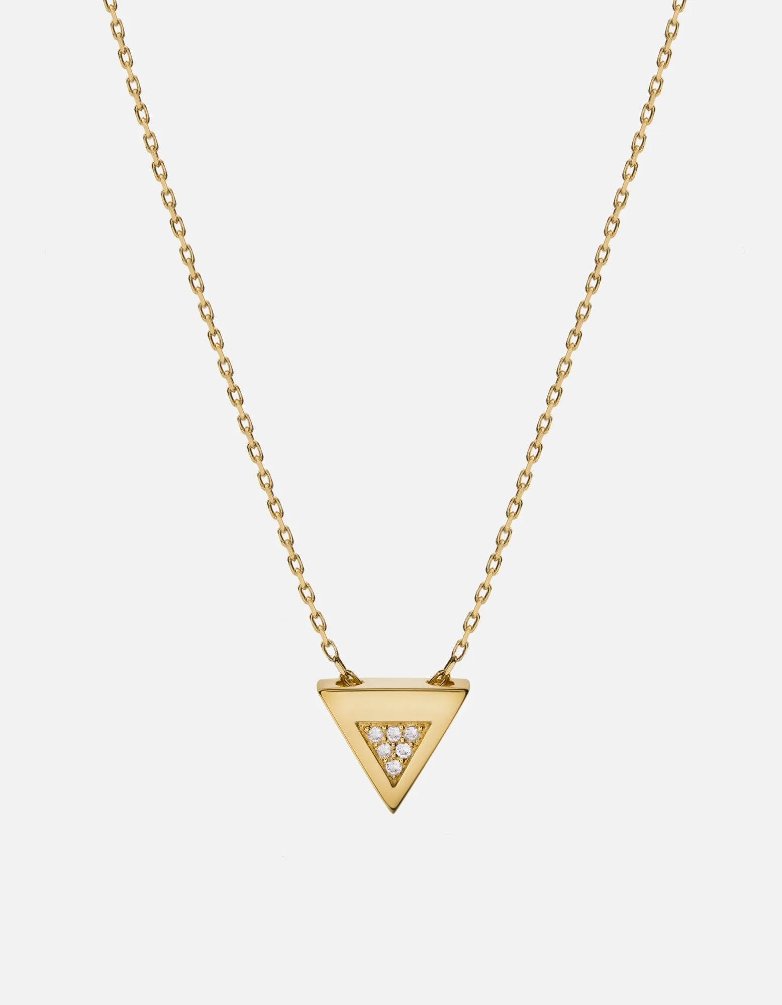 Faction Necklace, Gold Vermeil/Sapphire