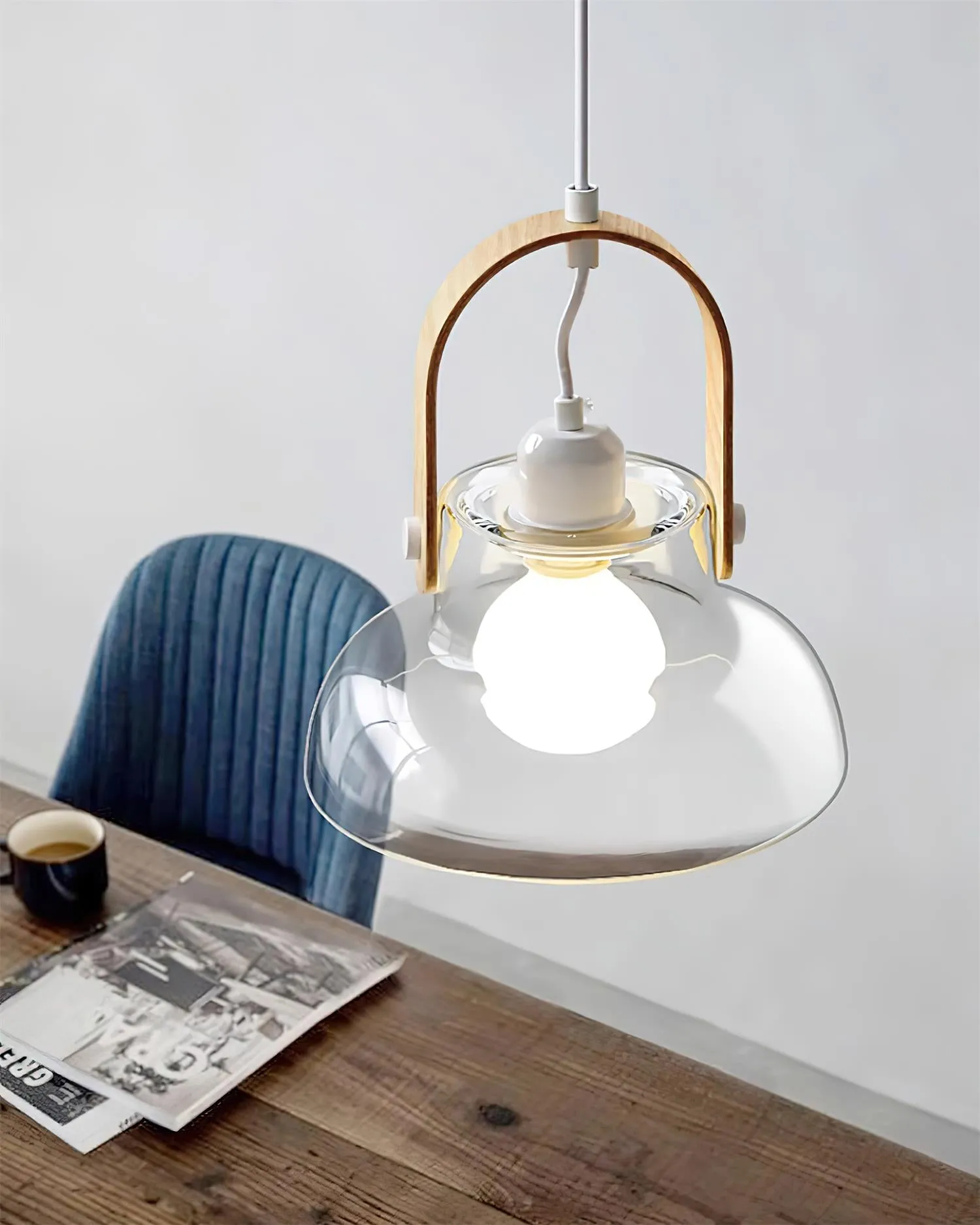 Hailie Glass Pendant Light