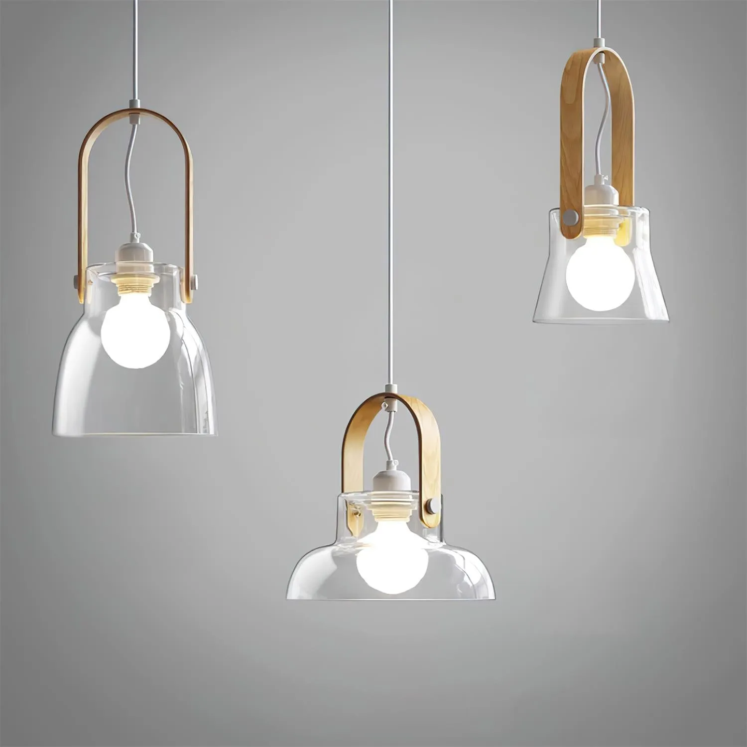 Hailie Glass Pendant Light