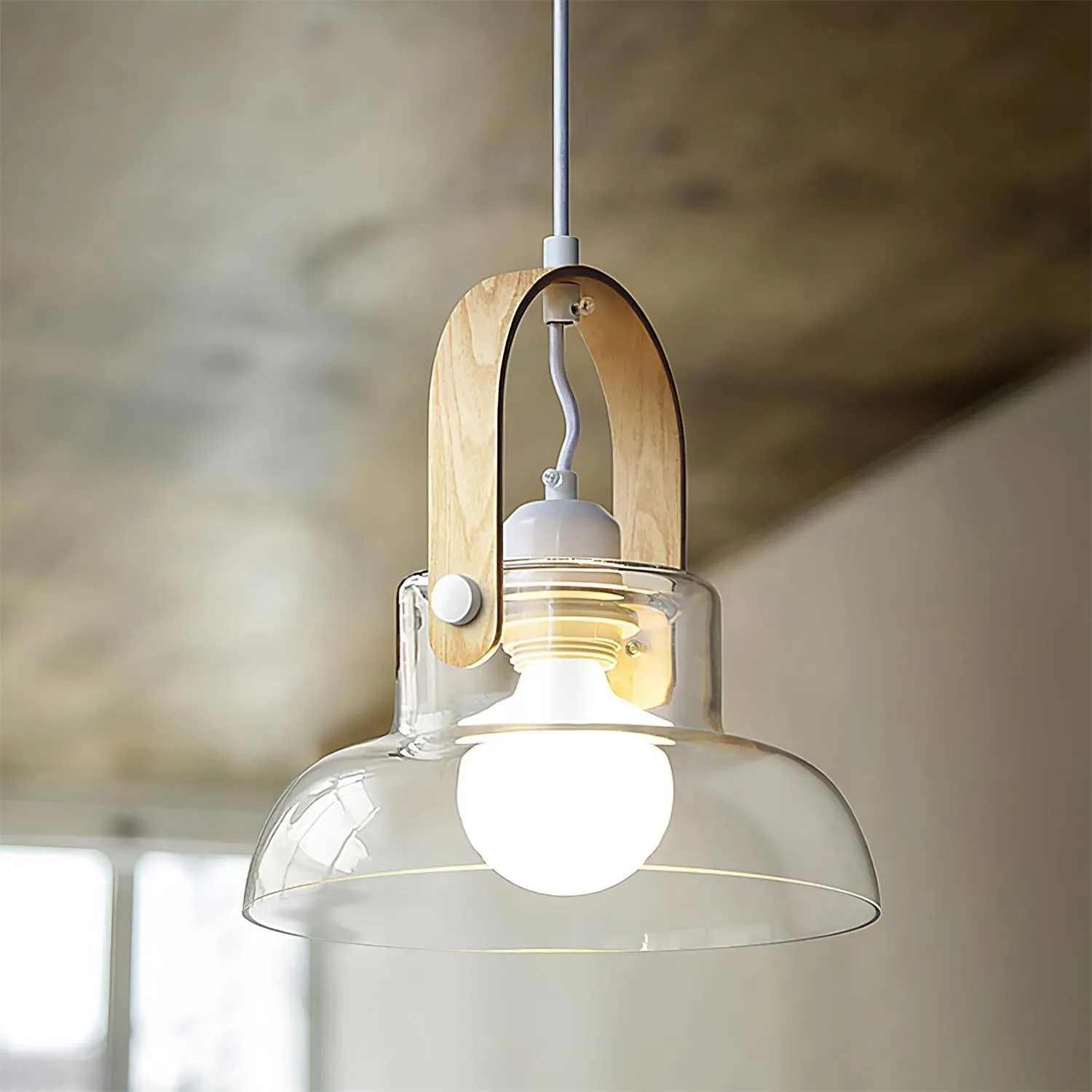 Hailie Glass Pendant Light