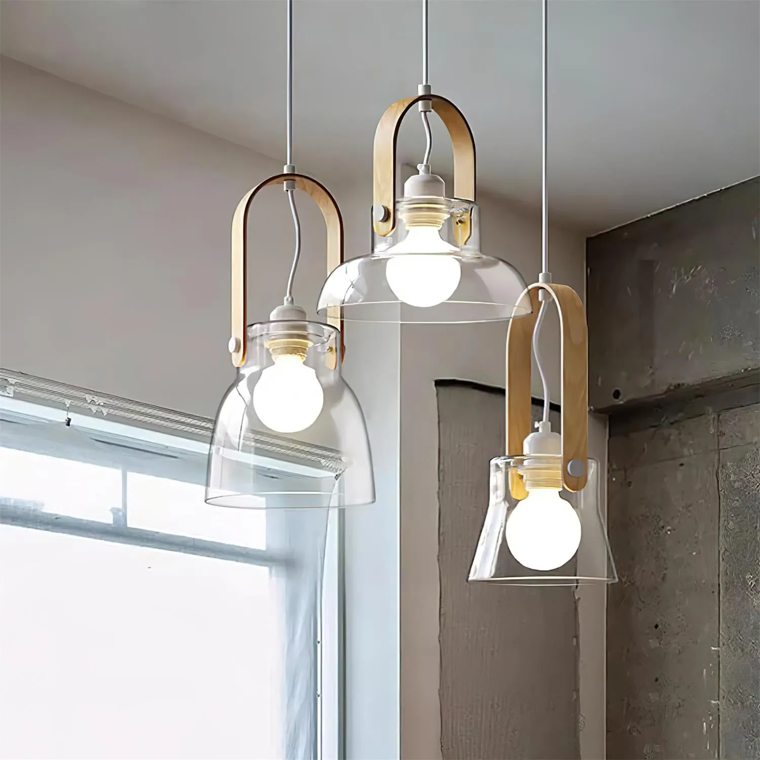 Hailie Glass Pendant Light