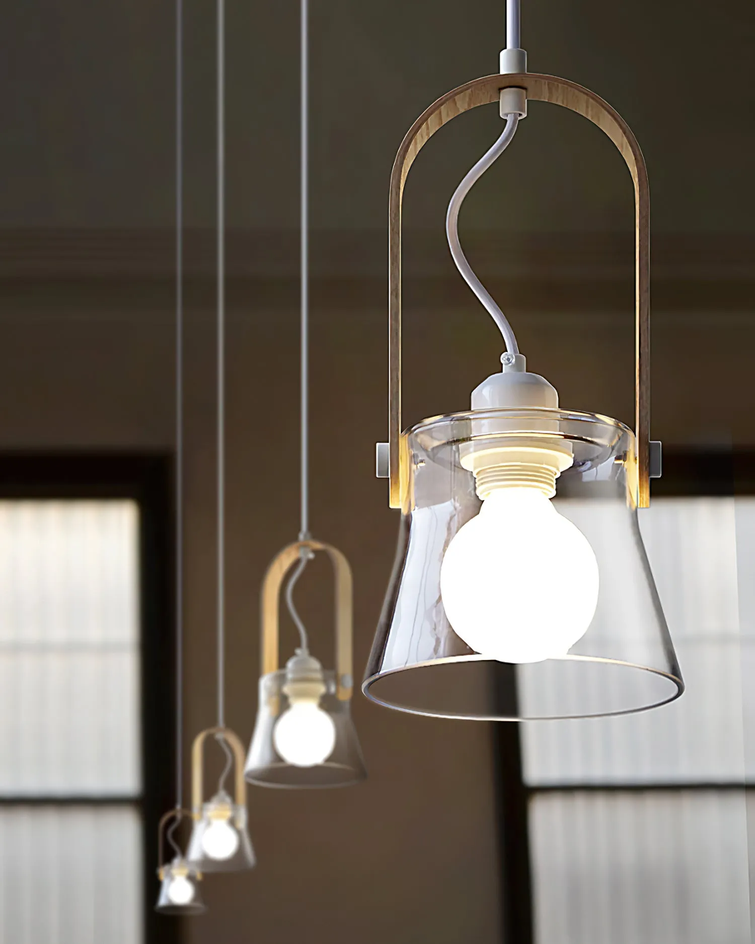 Hailie Glass Pendant Light