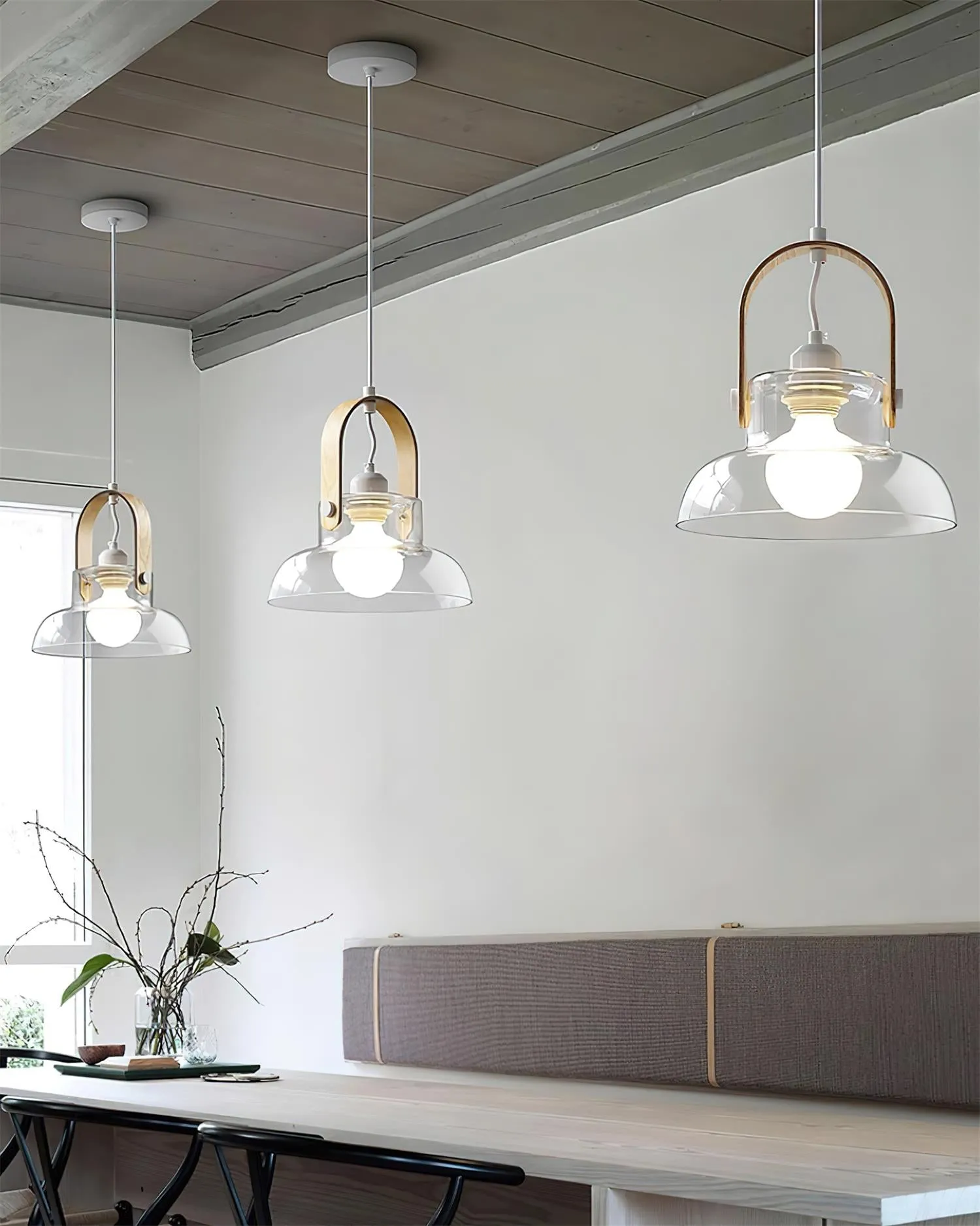 Hailie Glass Pendant Light