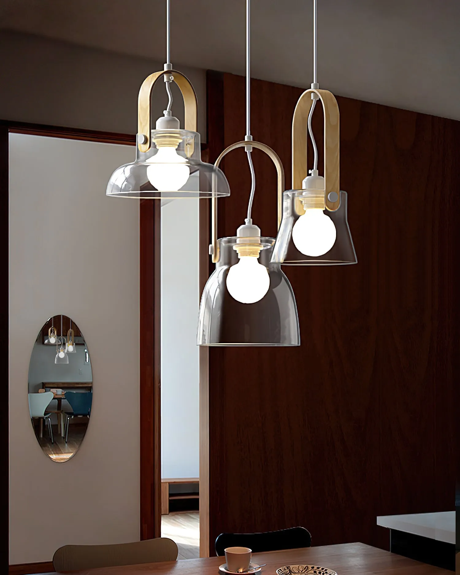 Hailie Glass Pendant Light