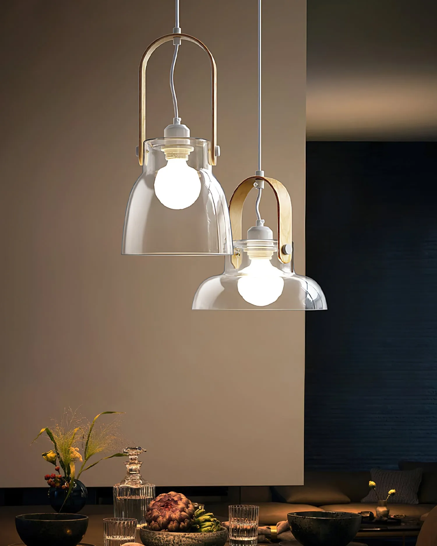 Hailie Glass Pendant Light