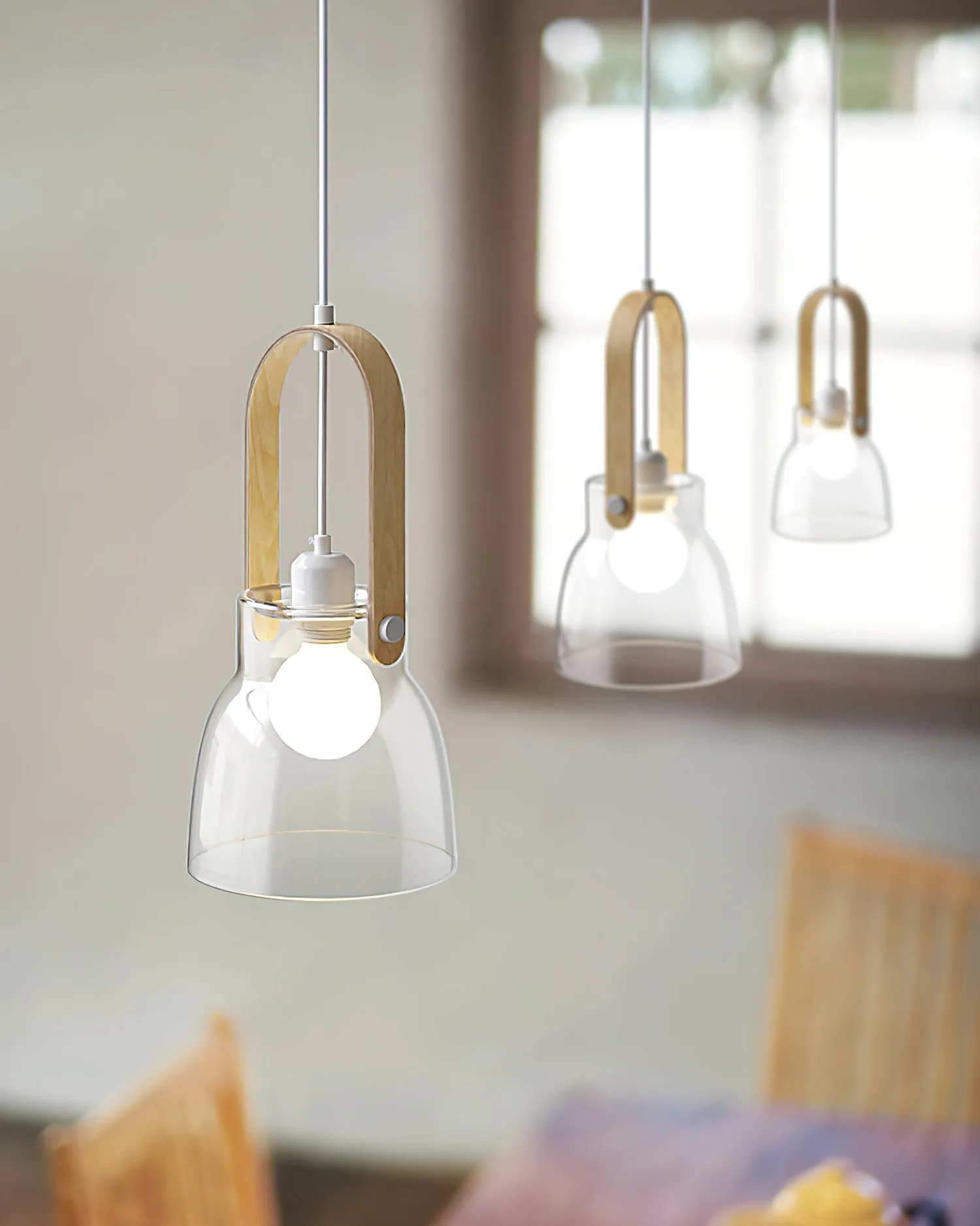 Hailie Glass Pendant Light