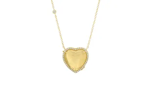 heart locket necklace