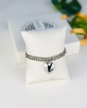 Heartly Locket Bracelet