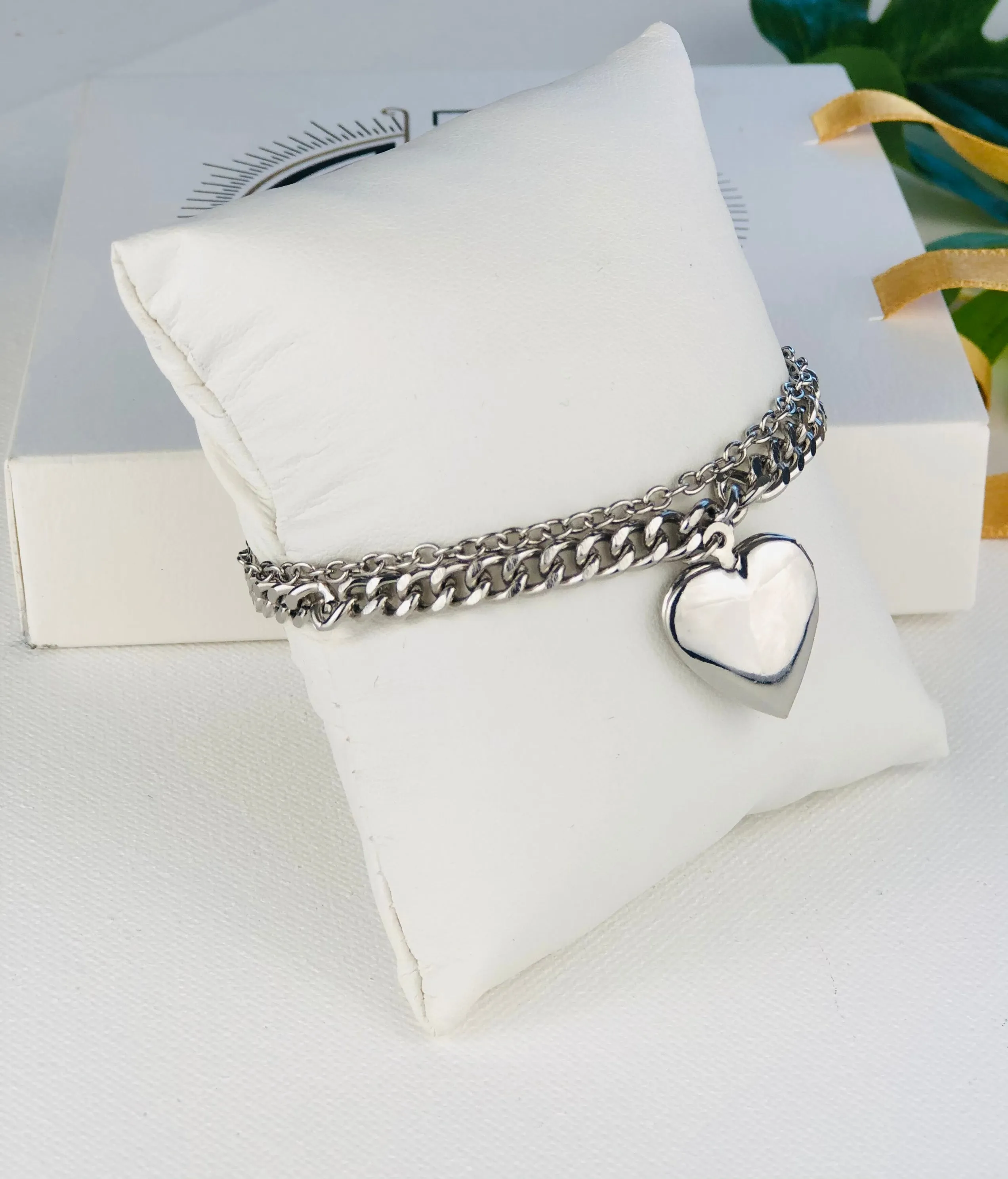 Heartly Locket Bracelet