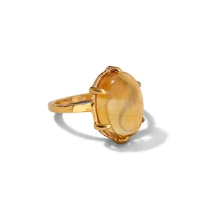 Helene Ring, Citrine, Gold