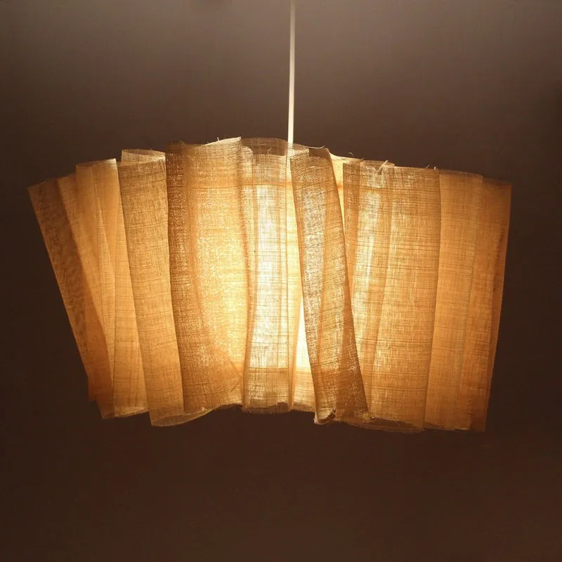 Herleifr Folded Pleats Organic Nature Pendant Lamp