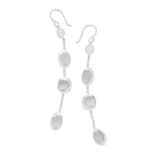 Ippolita Sterling Silver Onda Chain Linear Earrings