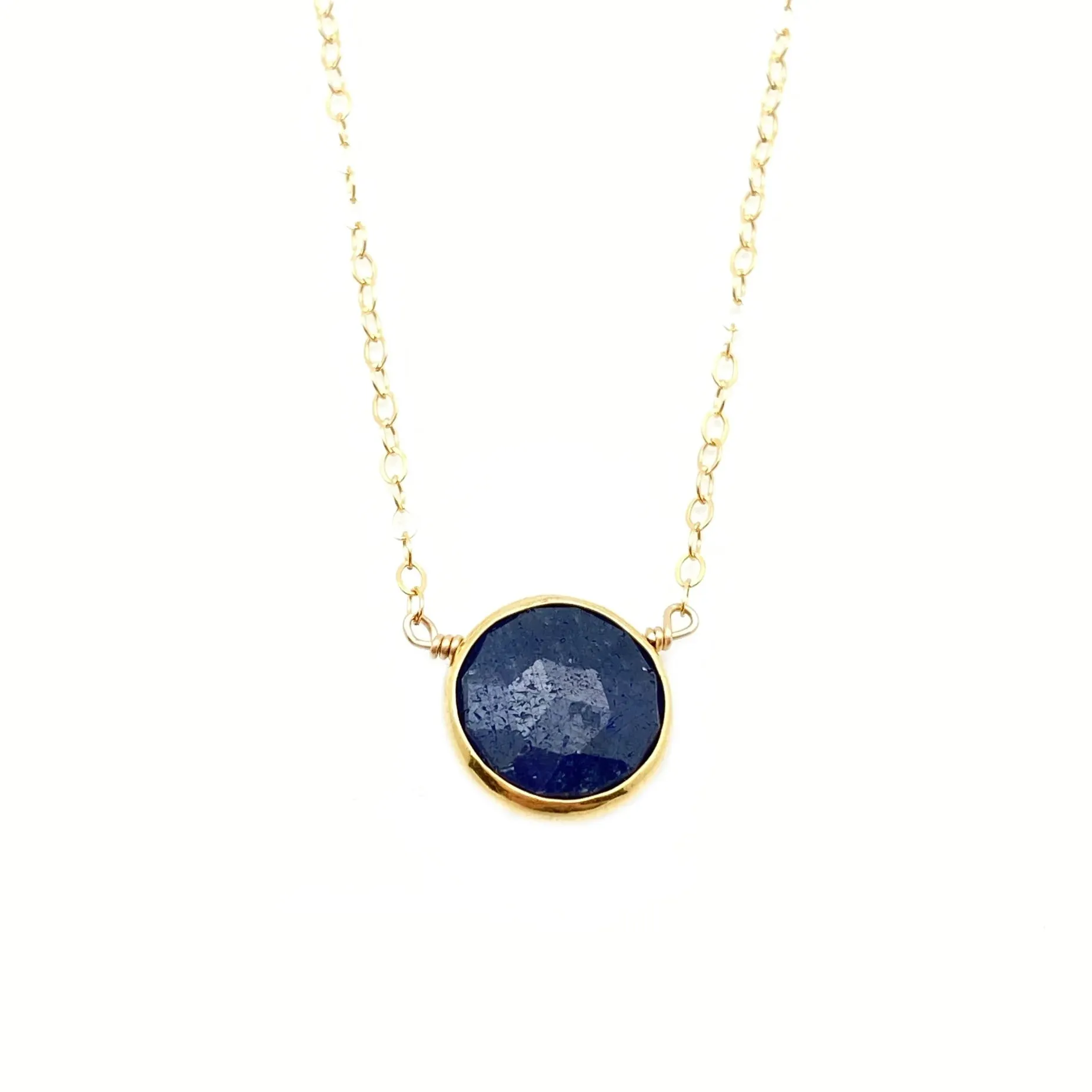 Jlynn Kristen Necklace Sapphire