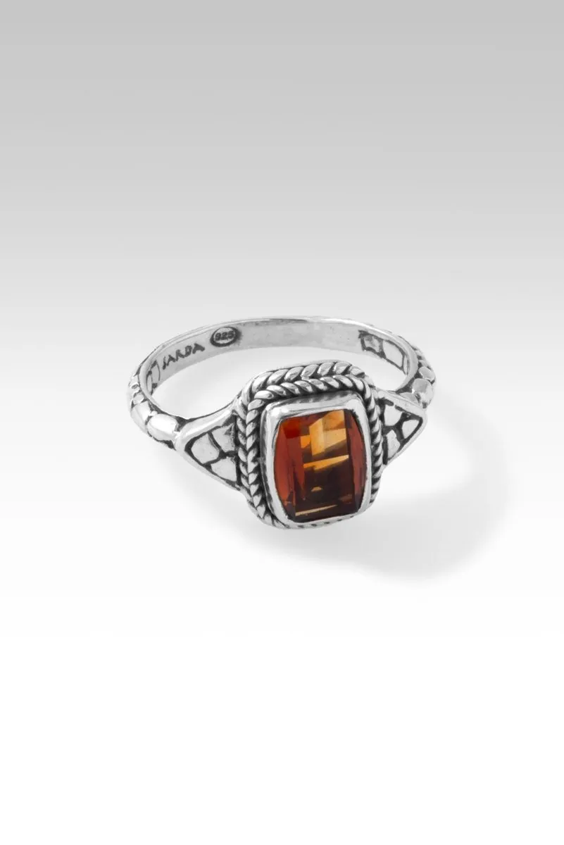 Joyful Expectation Ring™ in Madeira Citrine