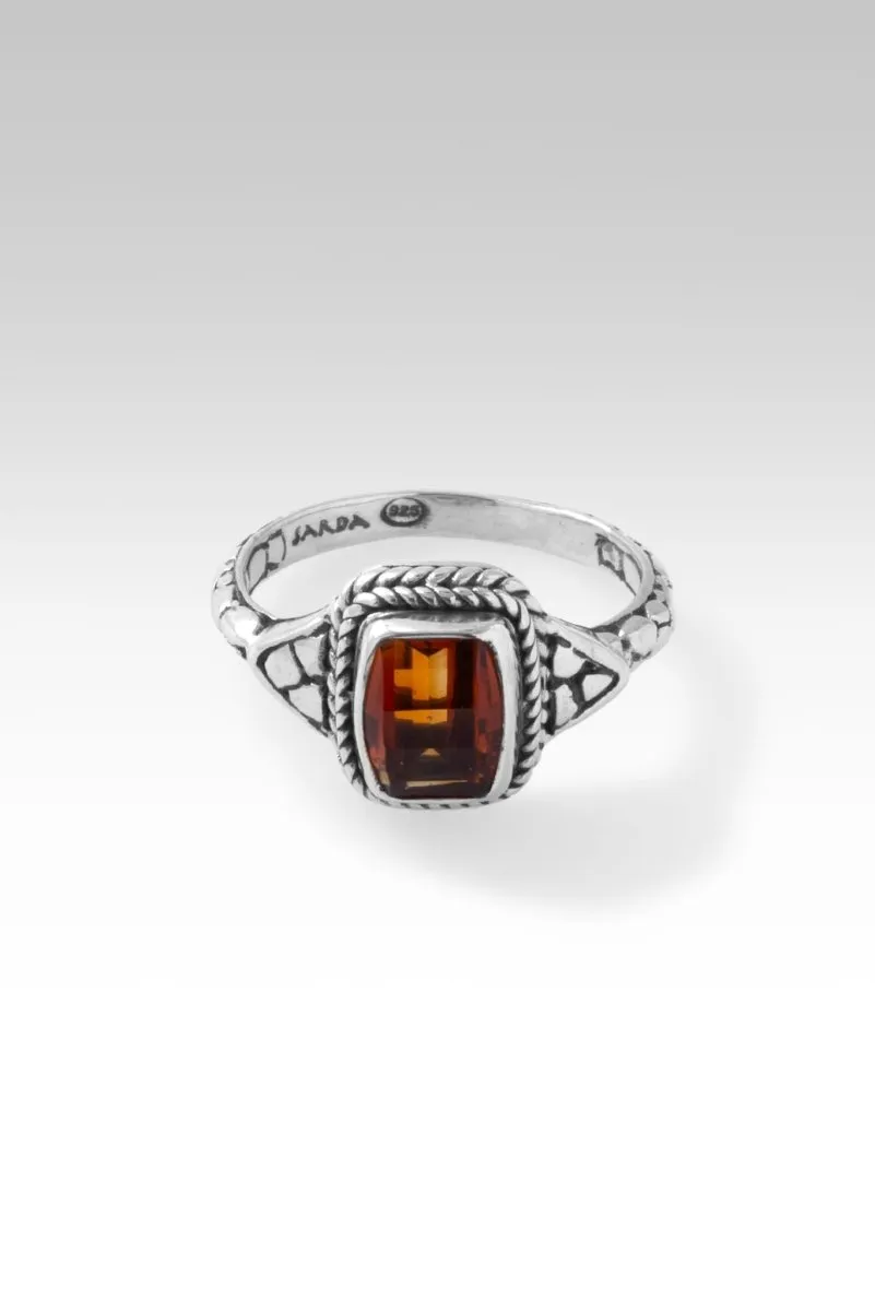 Joyful Expectation Ring™ in Madeira Citrine