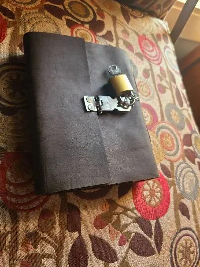 Leather Pocket Locket Journal