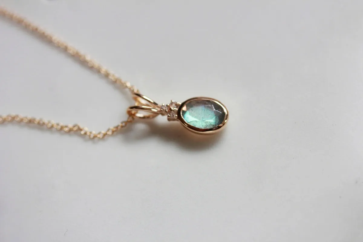 Little Gold Aurora Necklace