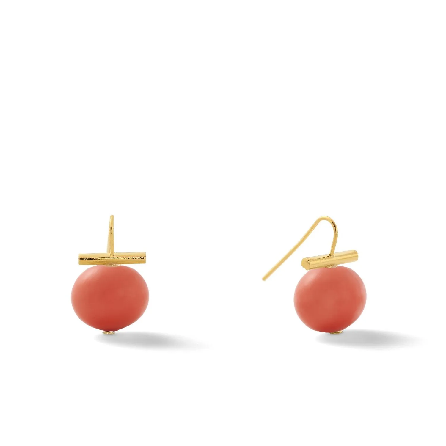 Lrg Pebble Pearl Earring