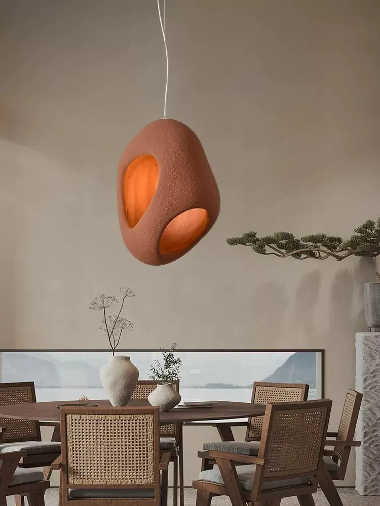 Luflinta Wabi-Sabi Nest Shape Pendant Lamp