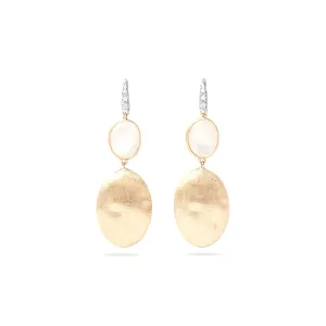 Marco Bicego Siviglia Mother Of Pearl and Diamond Accent Earrings