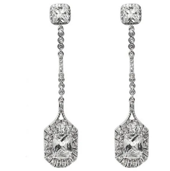 Marlana Radiant Drop Earrings | 65mm