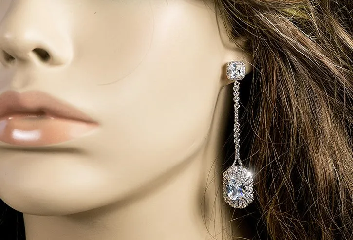 Marlana Radiant Drop Earrings | 65mm