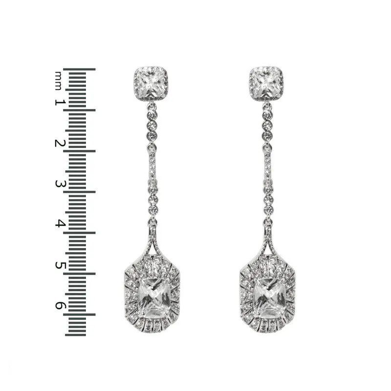 Marlana Radiant Drop Earrings | 65mm