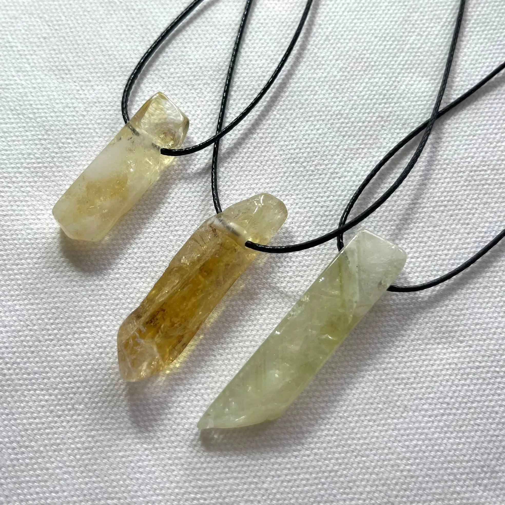 Meditation Pendant - Citrine