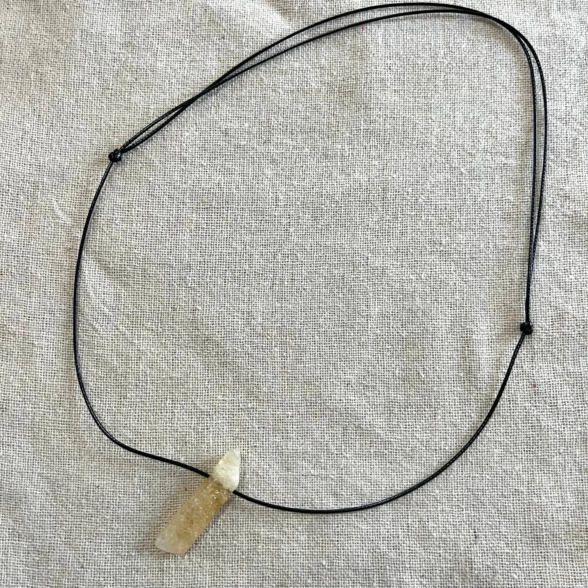 Meditation Pendant - Citrine