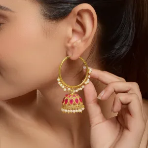 Natasha Jhumki Earrings