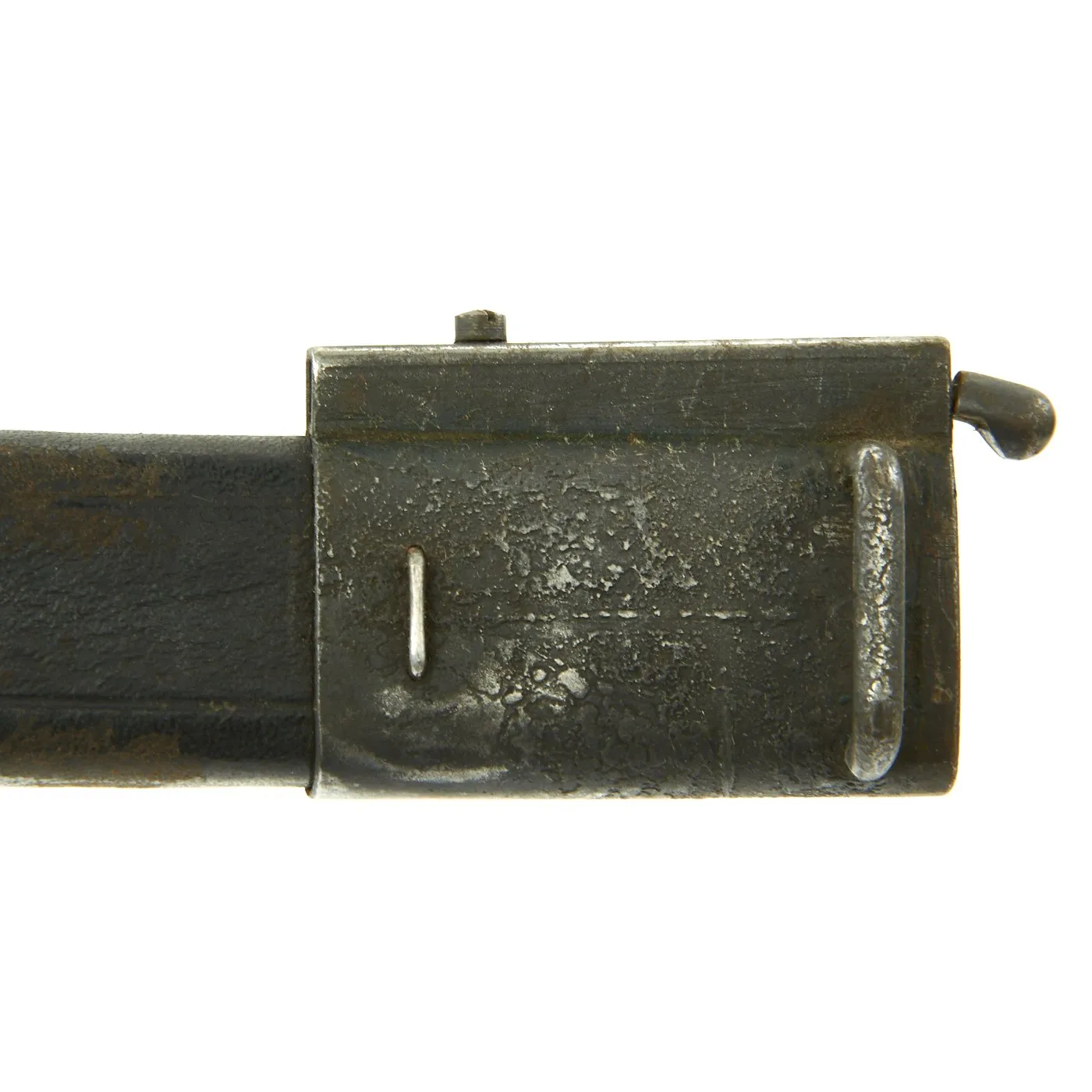 Original Danish Krag–Jørgensen M1915 T-Back Bayonet for Gevær M/89 Rifle with Scabbard