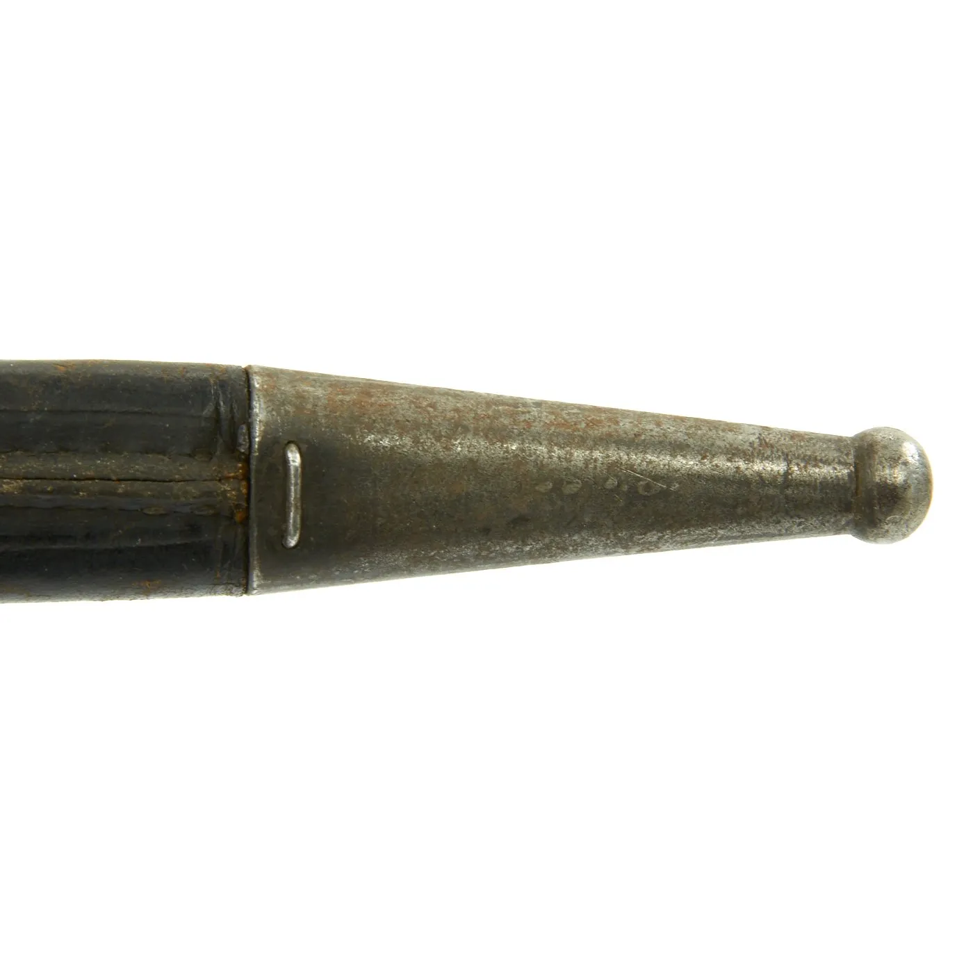 Original Danish Krag–Jørgensen M1915 T-Back Bayonet for Gevær M/89 Rifle with Scabbard