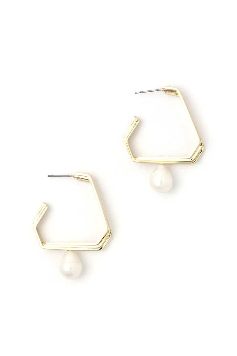 Pearl Dangle Drop Earring