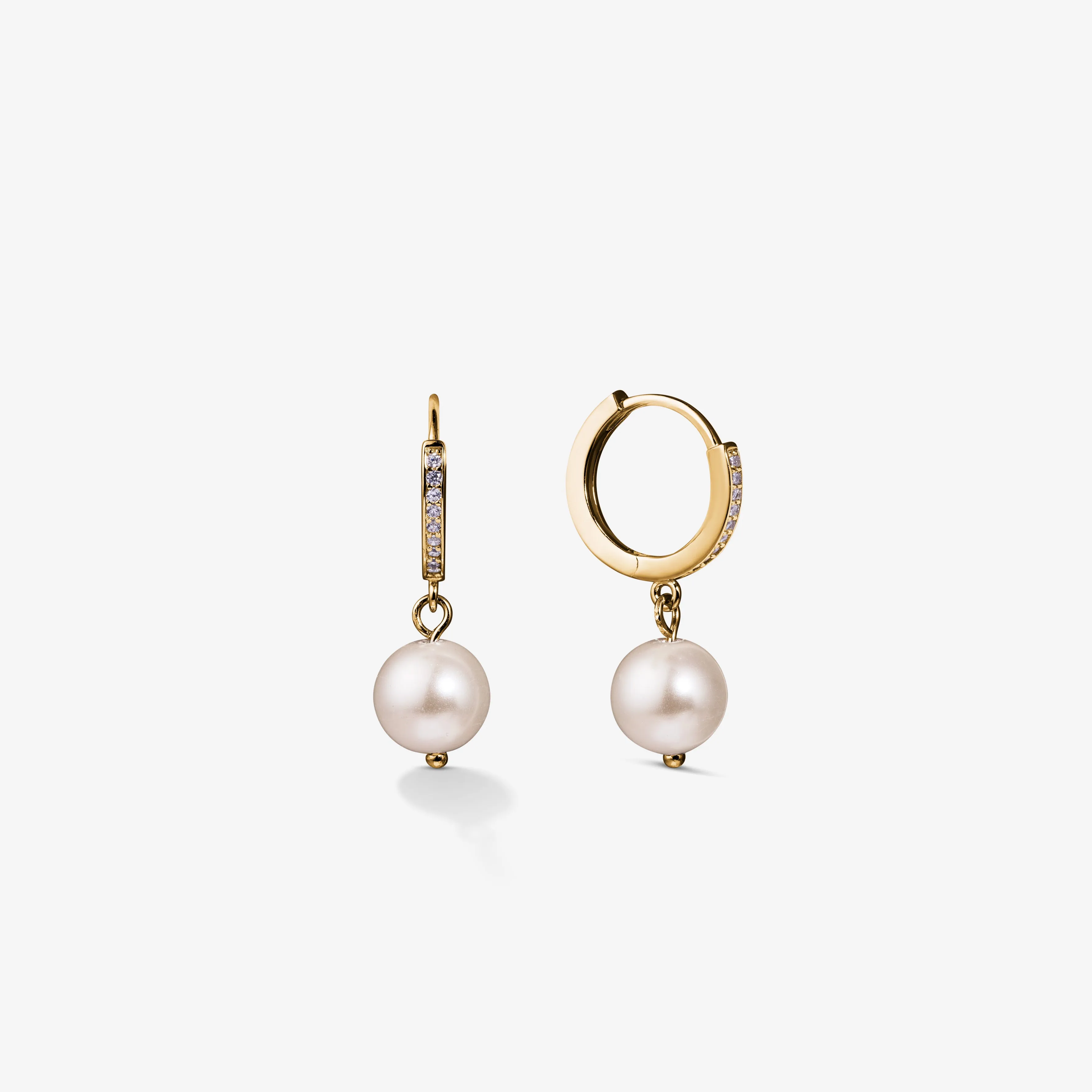 PEARL DROP SET Gold