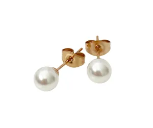 Pearl Stud Earrings